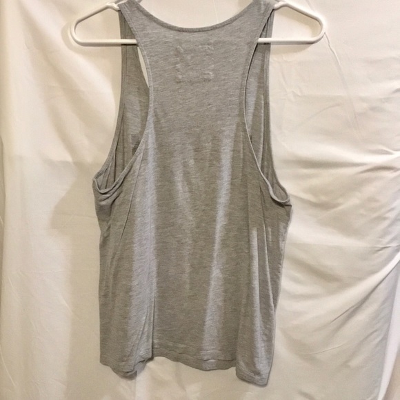 Black Book Male Couture Gray Tank Top - Picture 3 of 6